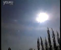 内蒙赤峰右旗天空出现四个太阳